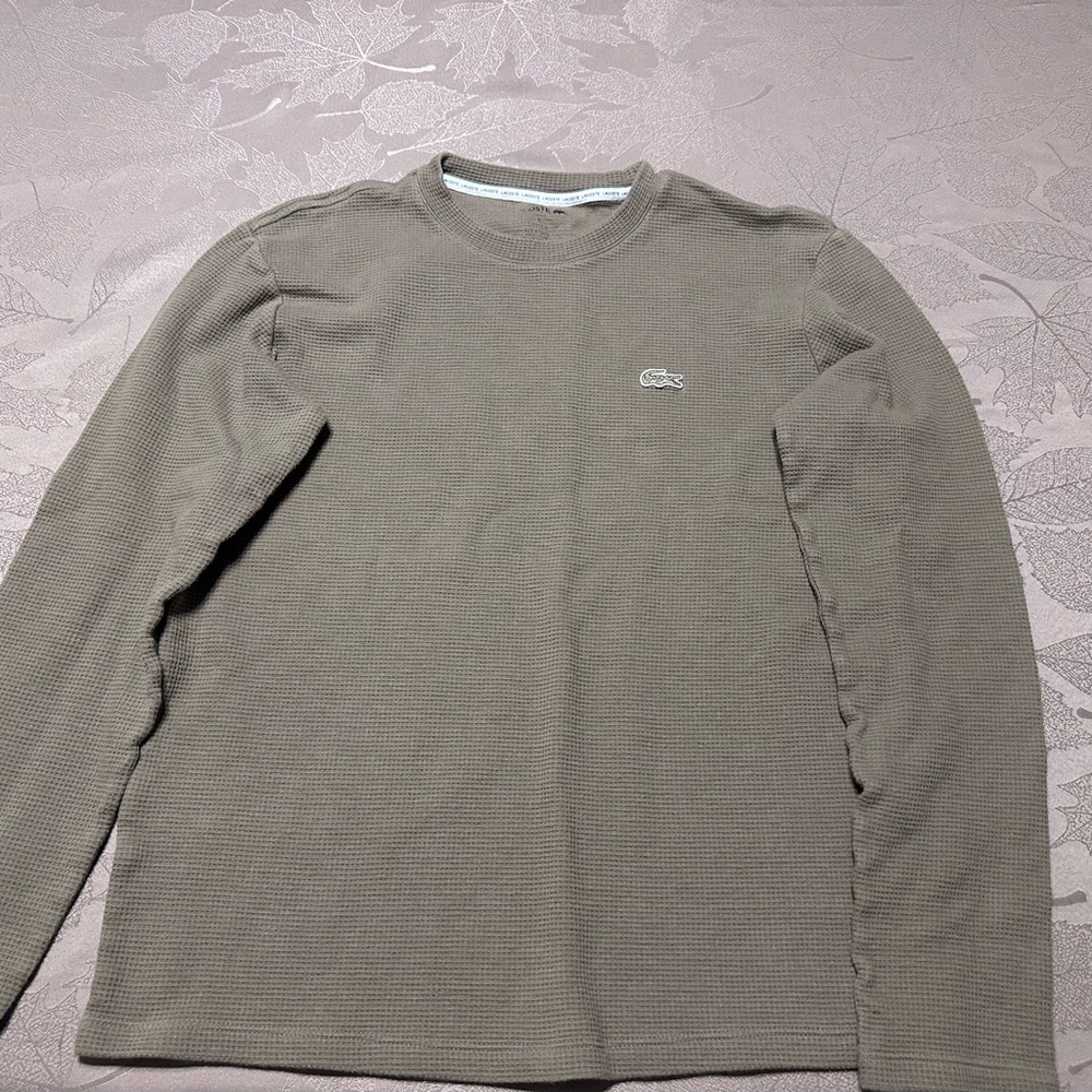 Lacoste Long Sleeve Shirt Mens Medium